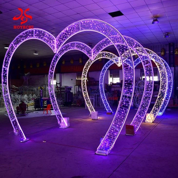 Heart Shape LED Arch Motif Light